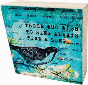 Bulky Pine Quote Blocks 004