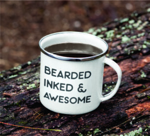 Enamel Metal Mug 009
