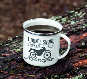 Enamel Metal Mug 012