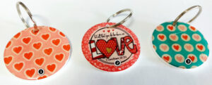 A valentine keyring 004