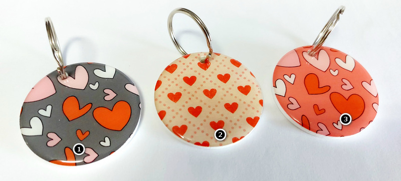 A valentine keyring 005