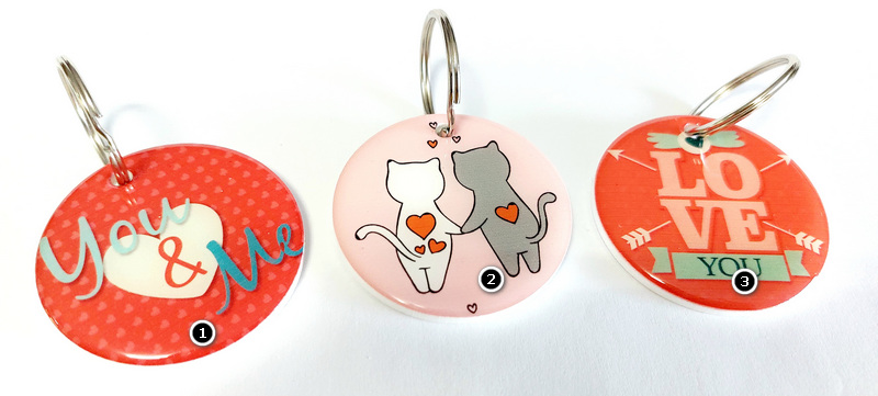 A valentine keyring 006