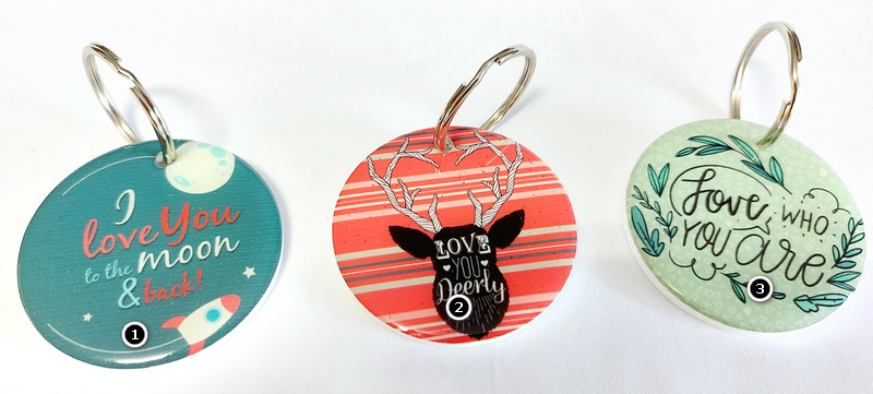 A valentine keyring 008