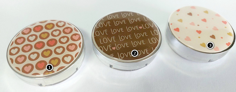 A valentine lipbalm with Mirror 001