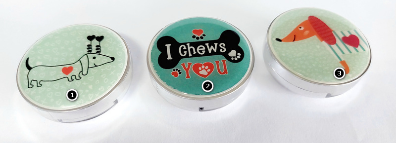 A valentine lipbalm with Mirror 003