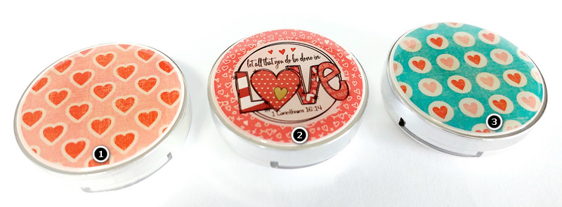 A valentine lipbalm with Mirror 004