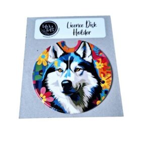Colorful Pet Licence Holders 032