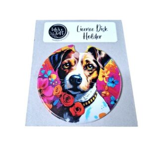 Colorful Pet Licence Holders 040