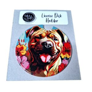Colorful Pet Licence Holders 048