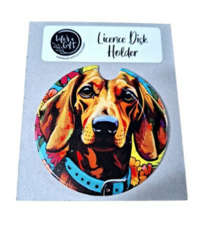 Colorful Pet Licence Holders 006
