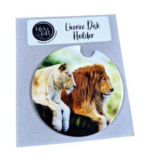 Wild Animals Licence Disk Holder 006