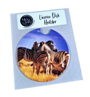Wild Animals Licence Disk Holder 009