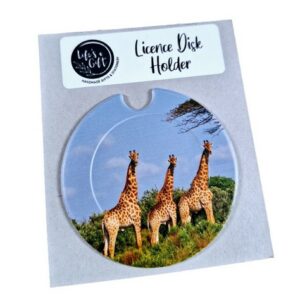 Wild Animals Licence Disk Holder 010