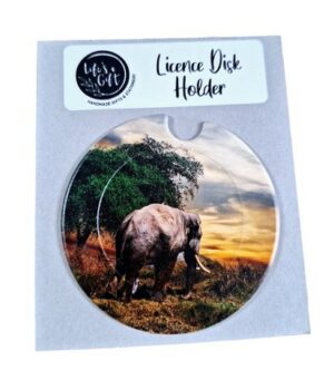Wild Animals Licence Disk Holder 002