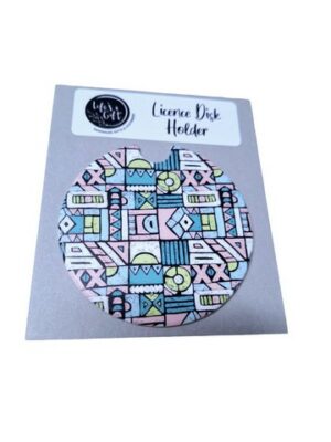 Africa Licence Disk Holder 004
