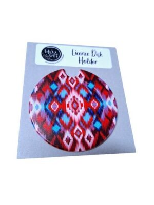 Mandala/Patterns Licence Disk Holder 126