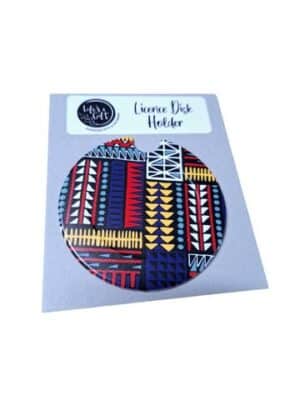 Mandala/Patterns Licence Disk Holder 128
