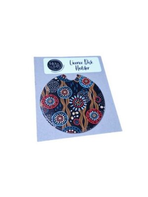 Mandala/Patterns Licence Disk Holder 129