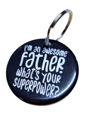 Awesome Father Keyring 070