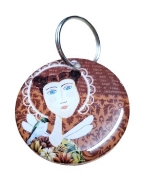 Fairy Bird Keyring 060
