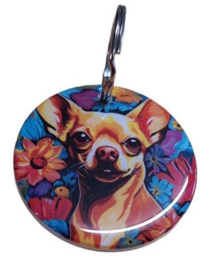 Cute Chihuahua Keyring 028
