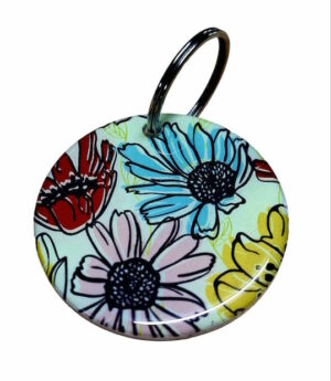 Flowers Keyring 009