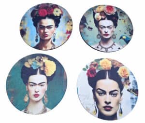 Frida Kahlo Yellow Rose 004