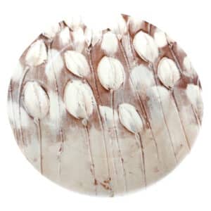 Tulips on Wood Licence Disk Holder 028