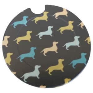 Rainbow Nation Dachshunds Licence Disk Holder 065