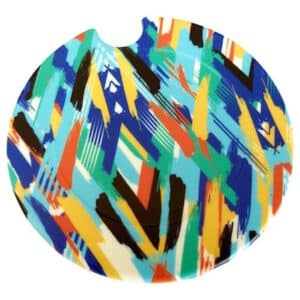 Kaleidoscope Stripes Licence Disk Holder 140