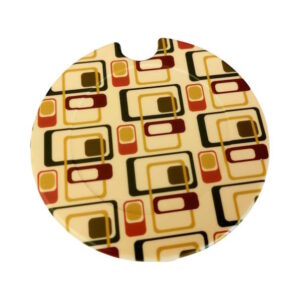 Rectangular Mandala Licence Disk Holder 138