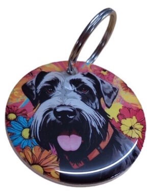 Scottish Terrier Keyring 035