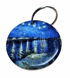 Starry Night Keyring 008