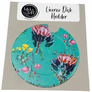 Floating Proteas Licence Disk Holder 019S