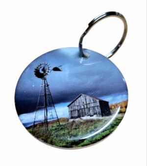 Windmill Barn Keyring 005