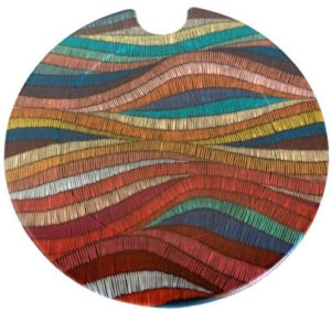 Woven Pattern Licence Disk Holder 139