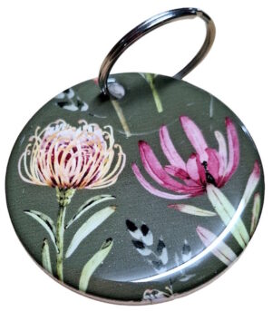 Blooming Flowers Keyring 050